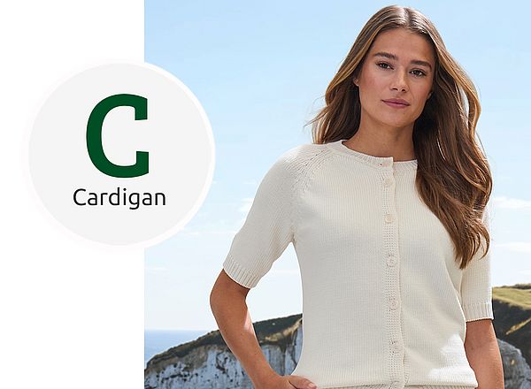 Sommerliche Strickmode im englischen Stil