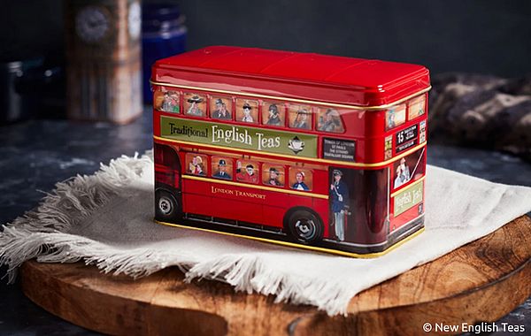 New English Teas London Bus Teedose von New English Teas