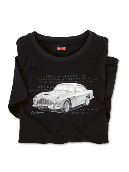 T-Shirt 'Aston Martin' aus Bio-Baumwolle