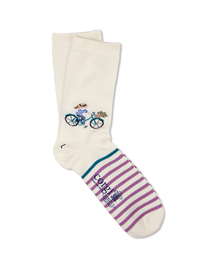 Damensocken 'Bicycle' von Corgi