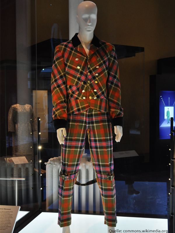 Harris Tweed Suit von Vivienne Westwood Tweedanzug aus der Herbst/Winter Kollektion 1998/99 von Vivienne Westwood